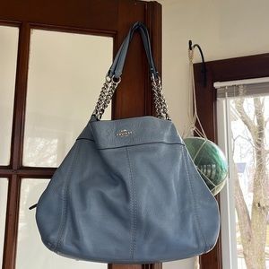 Coach Lexy pebble leather shoulder bag